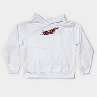 F-15C Eagle in Pop Art Kids Hoodie